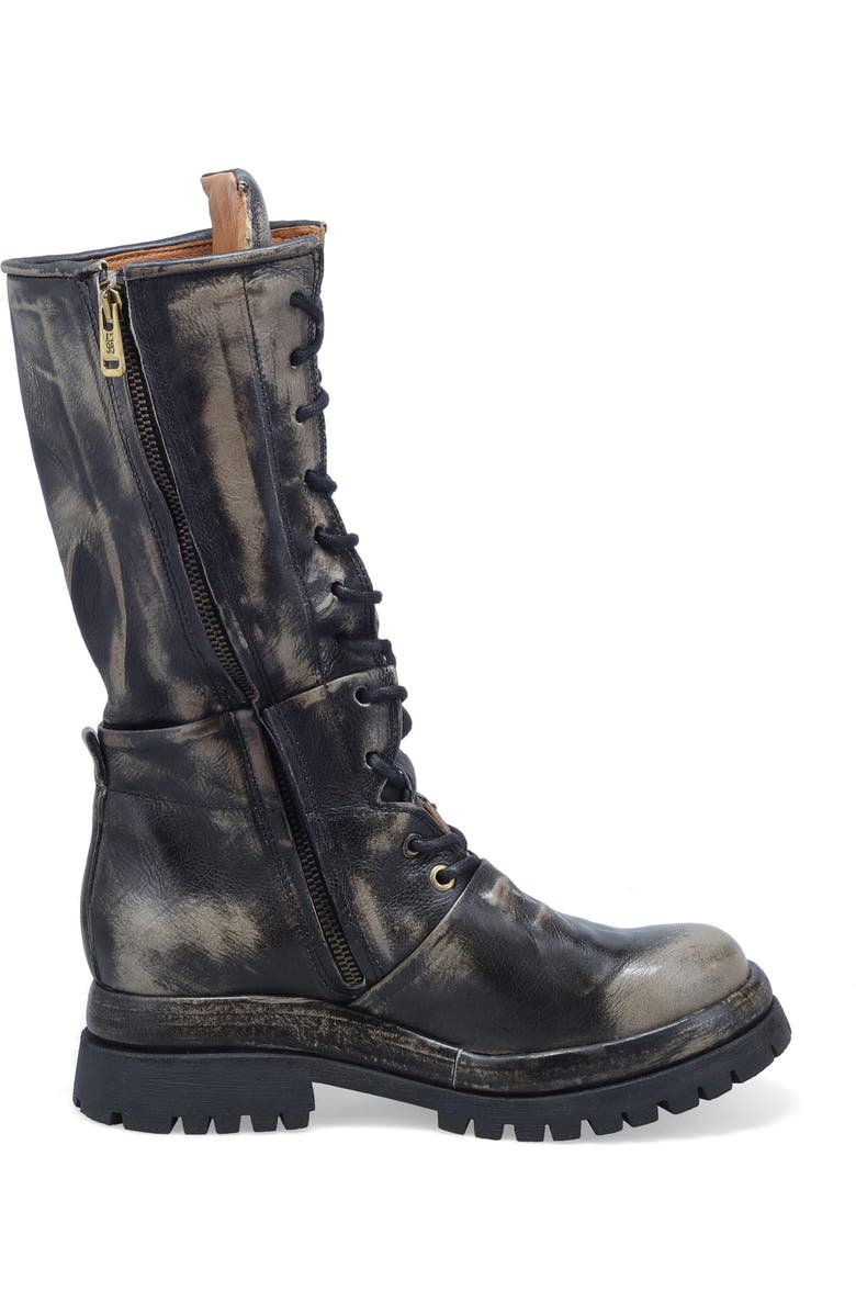 A.S.98 Donovan Distressed Leather Boot, Alternate, color, Distressed Ice