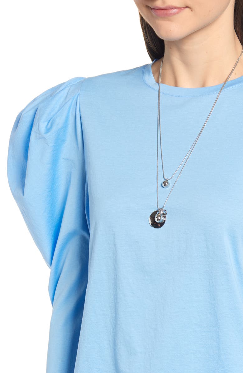 Something Navy Strong Shoulder Top, Alternate, color, 