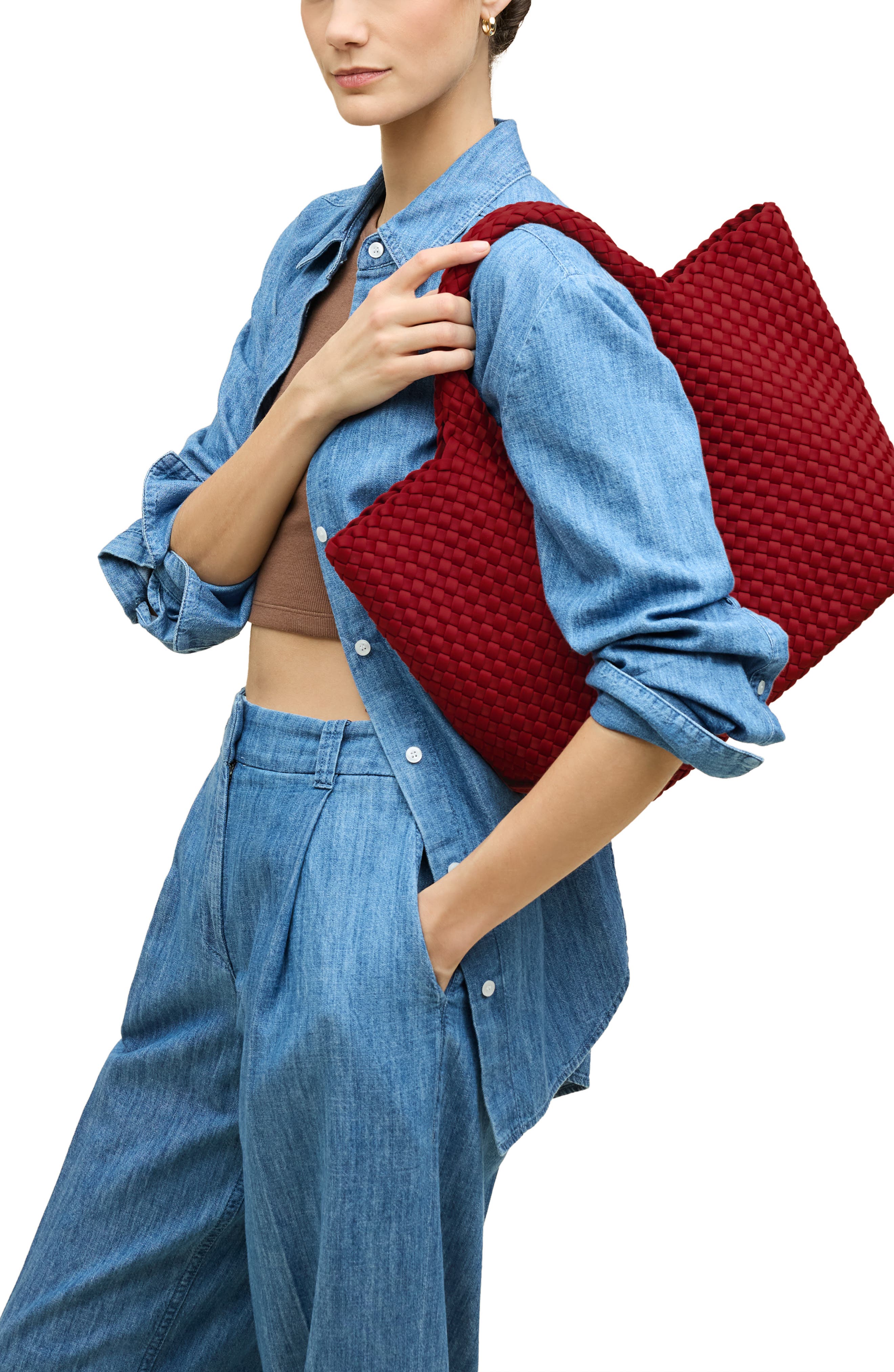 NAGHEDI Medium St. Barths Tote, Alternate, color, 