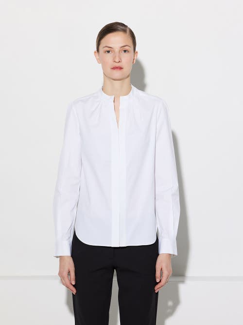 Callas Milano Olympia Poplin Blouse In White