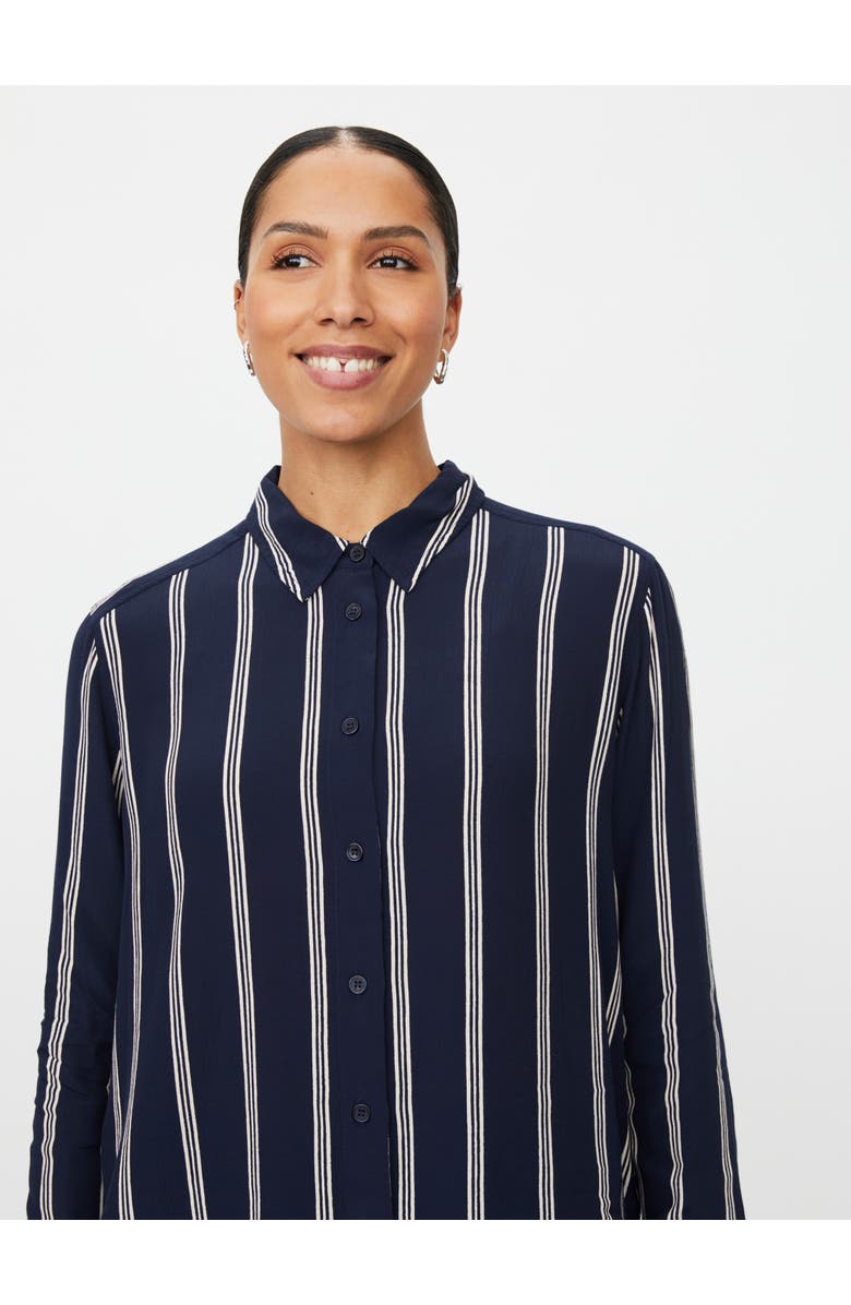 Masai Copenhagen MaIrvela Striped Shirt, Alternate, color, Navy Blazer