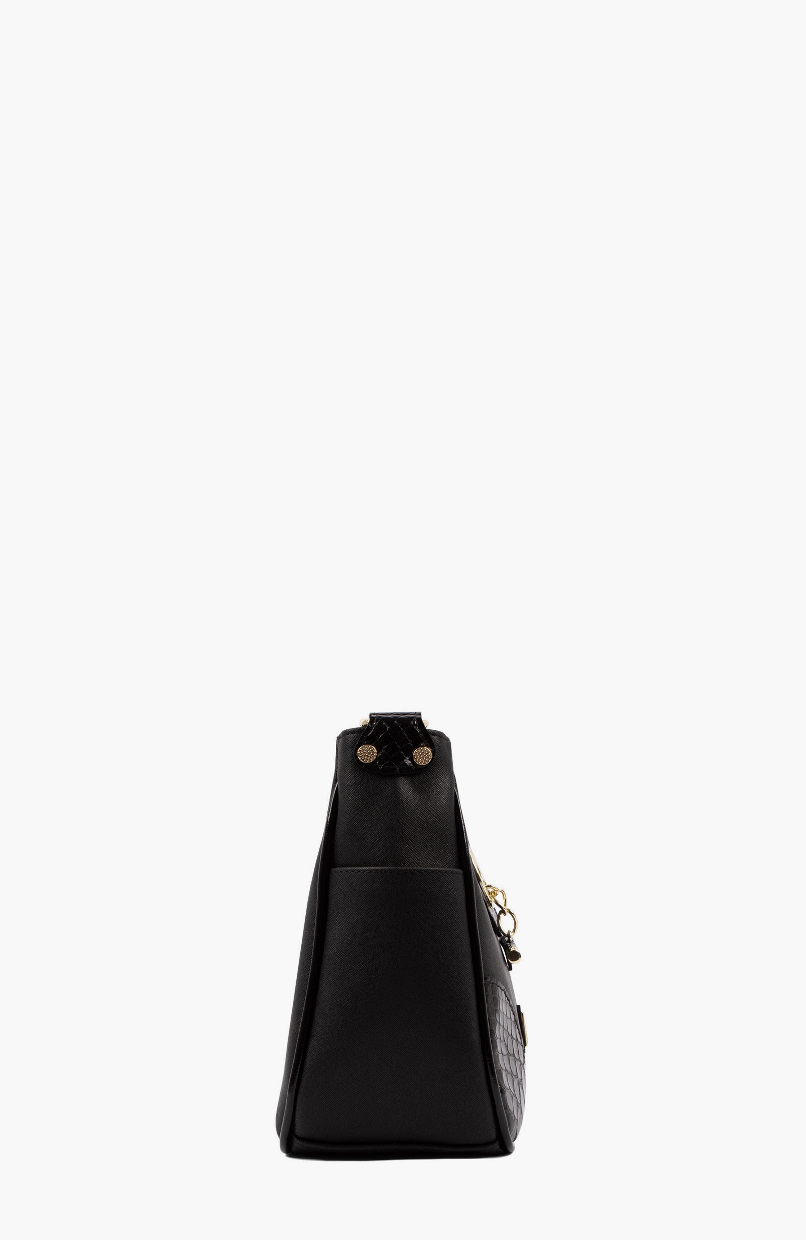 Cherry Blossom Shoulder Bag 212, Alternate, color, Black