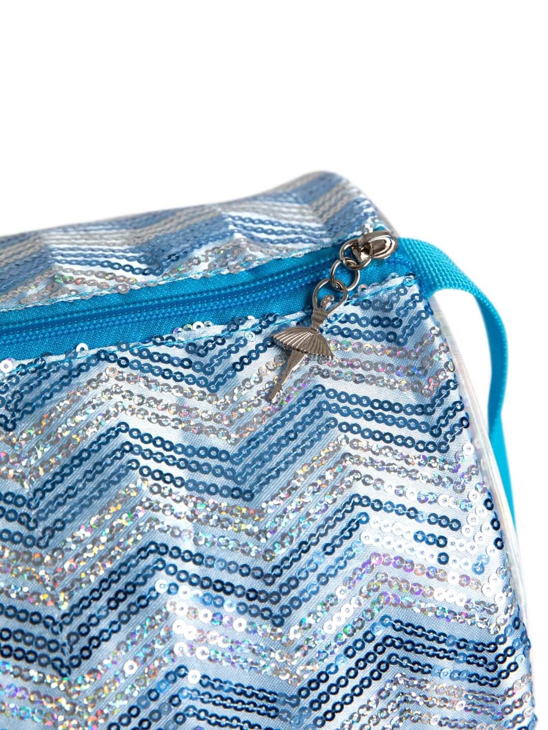 Chevron Barrel Bag, Alternate, color, blue