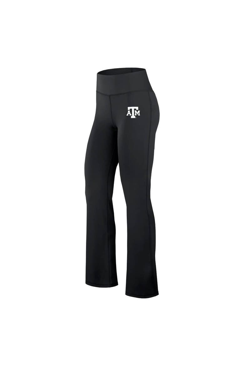 Women's Fanatics Black Texas A&M Aggies Training Camp Maxed Out Flare Leggings, Alternate, color, Black