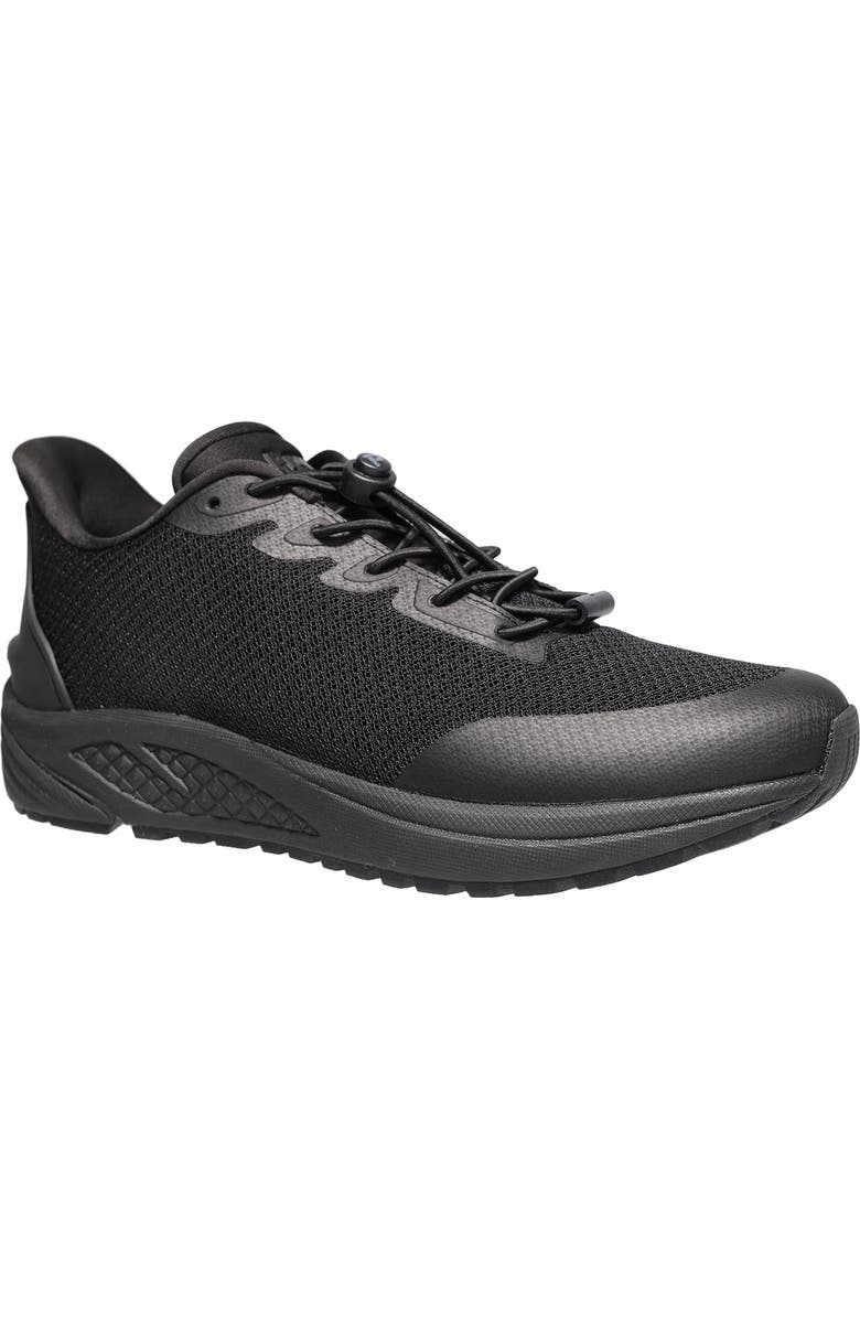 Propét One Velocity Knit Sneaker, Main, color, All Black