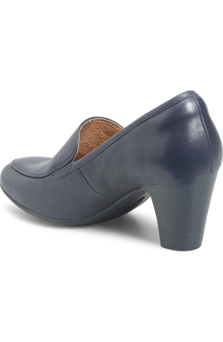 Söfft Lucinda Water Resistant Loafer Pump, Alternate, color, Sky Navy