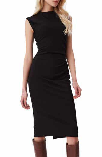 Darrius Ruched Sleeveless Sheath Dress