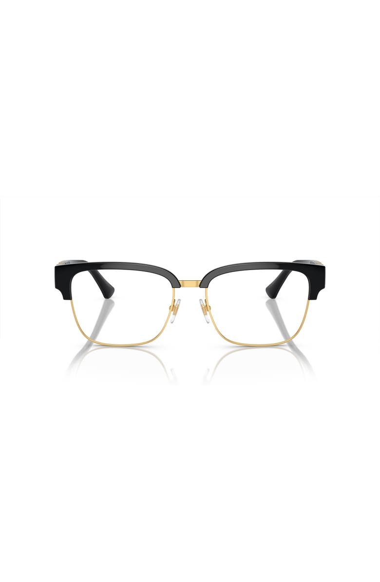 Versace 55mm Square optical glasses, Alternate, color, Black