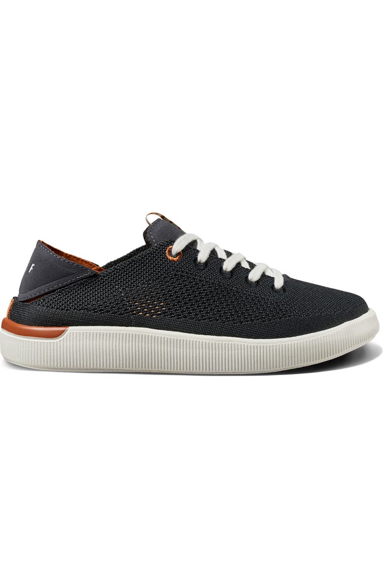 Reef Neptune Knit Sneaker, Alternate, color, Charcoal