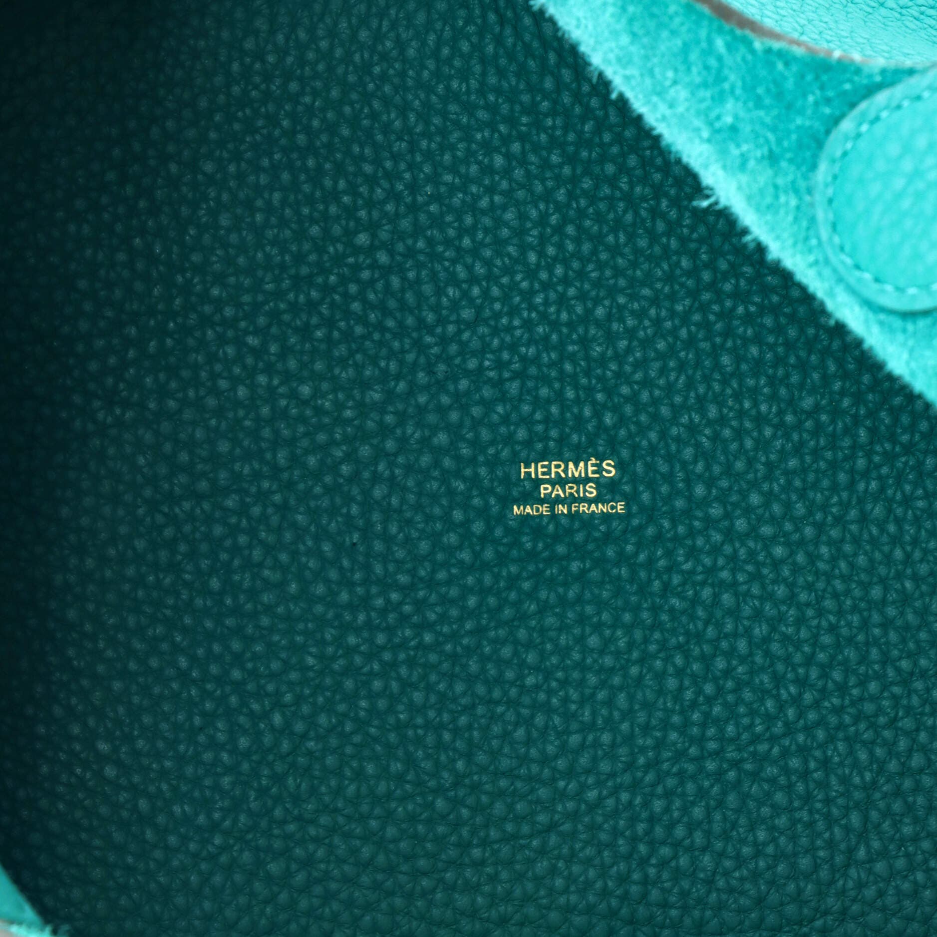 Pre-Owned Hermes Picotin Lock Bag Clemence MM, Alternate, color, Vert Verone