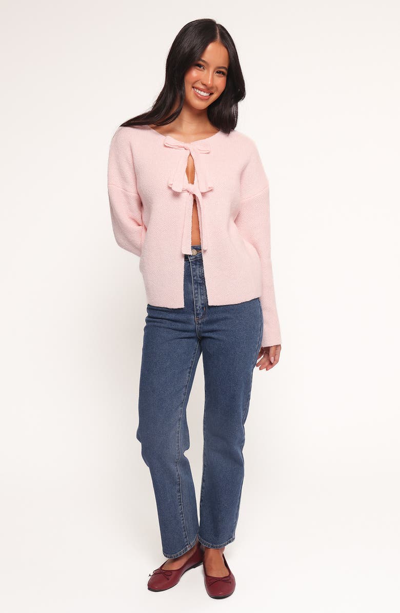 Petal & Pup Arden Bow Cardigan, Alternate, color, Pink