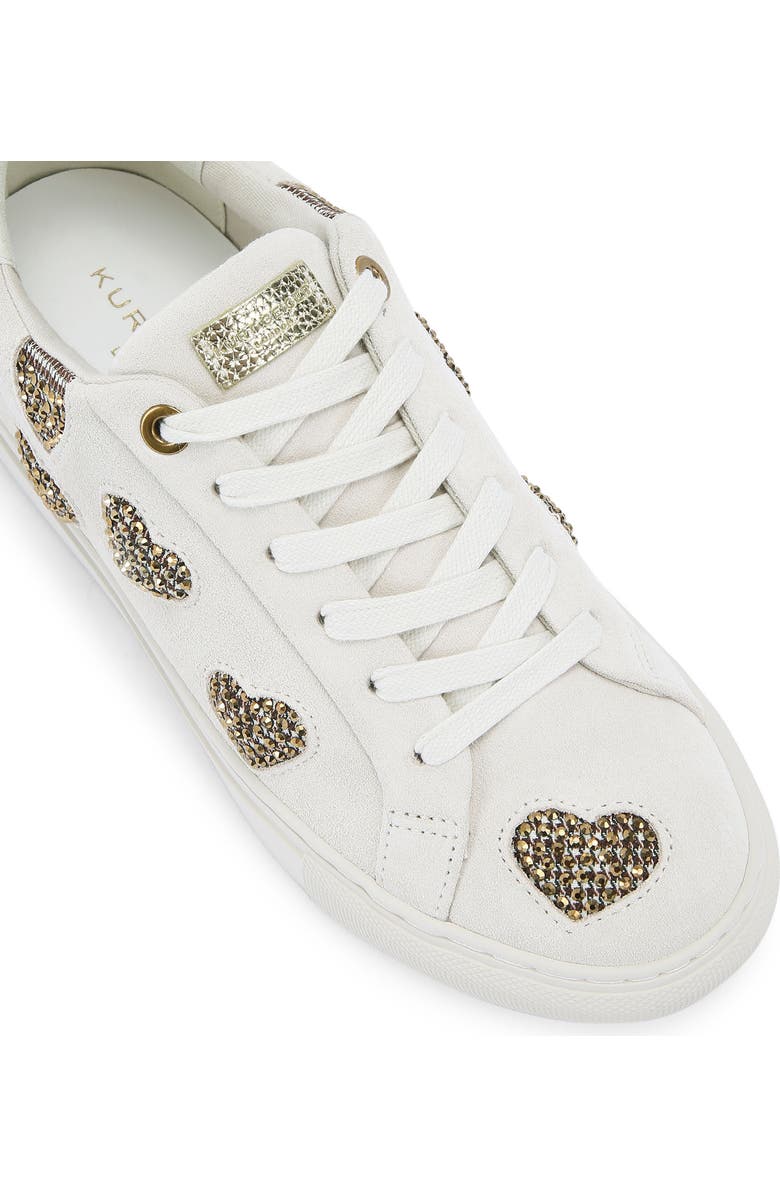 Kurt Geiger London Lane Love Sneaker, Alternate, color, Beige