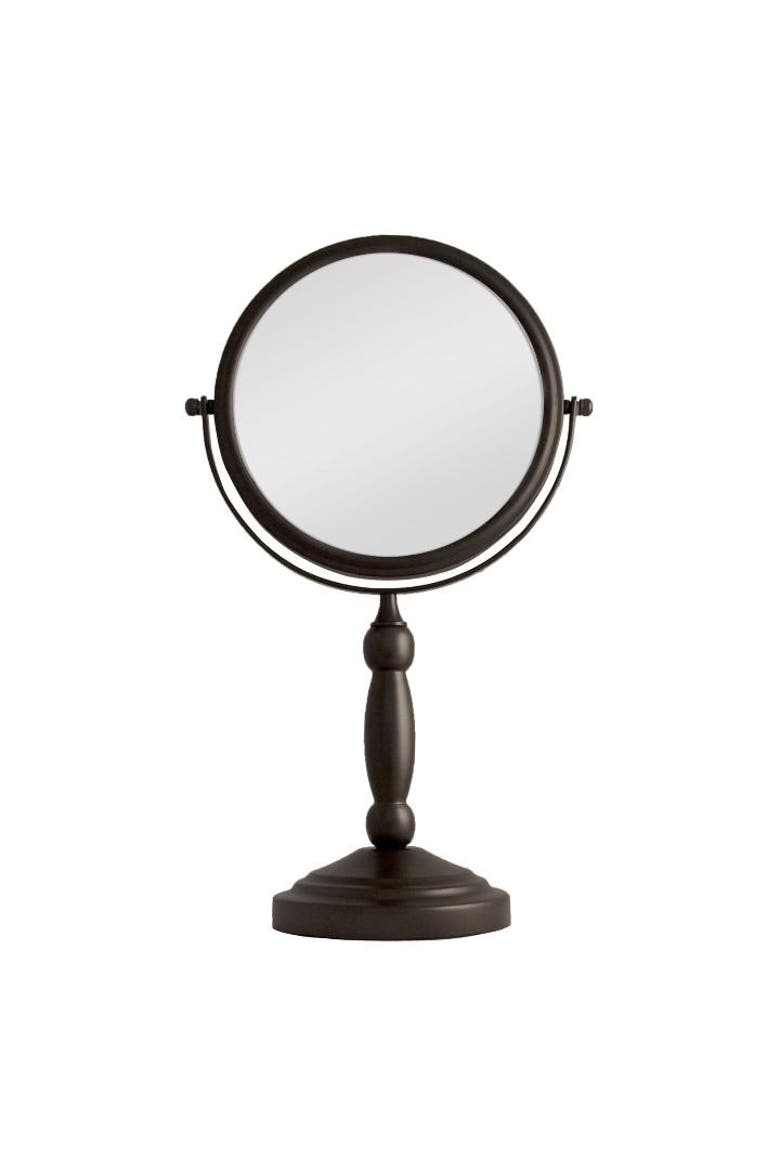 Makeup Mirror with 10X/1X Magnifications, Main, color, Oil-Rubbed Bronze