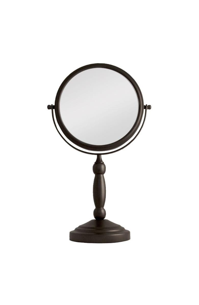Zadro Makeup Mirror with 10X/1X Magnifications, Main, color, Oil-Rubbed Bronze