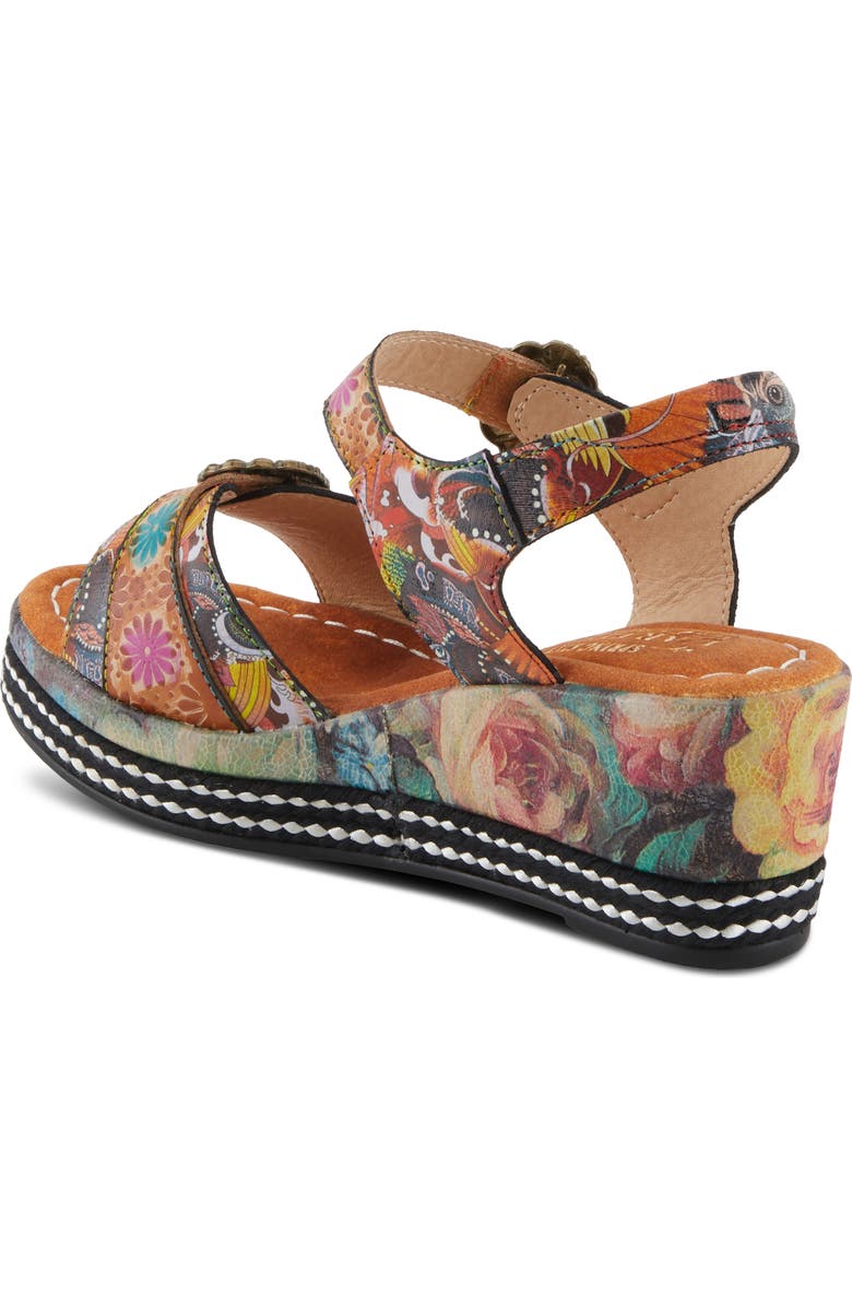 L'Artiste by Spring Step Flavour Platform Wedge Sandal, Alternate, color,