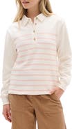 Hatley Stripe Polo Sweatshirt