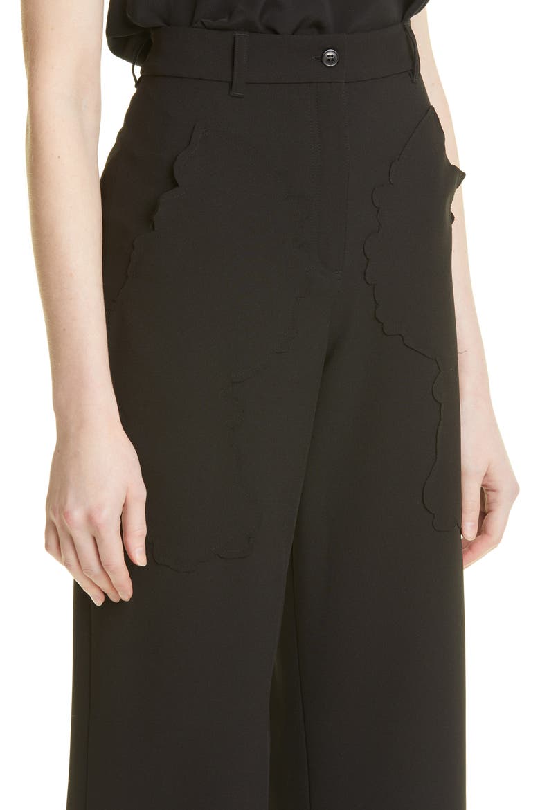 Straight Leg Pants, Alternate, color, BLACK MAT