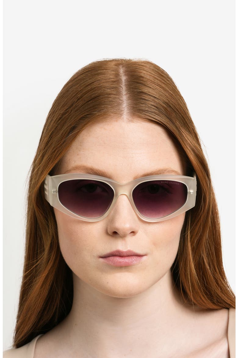 56mm Gradient Cat Eye Sunglasses, Alternate, color, 02M4-DG