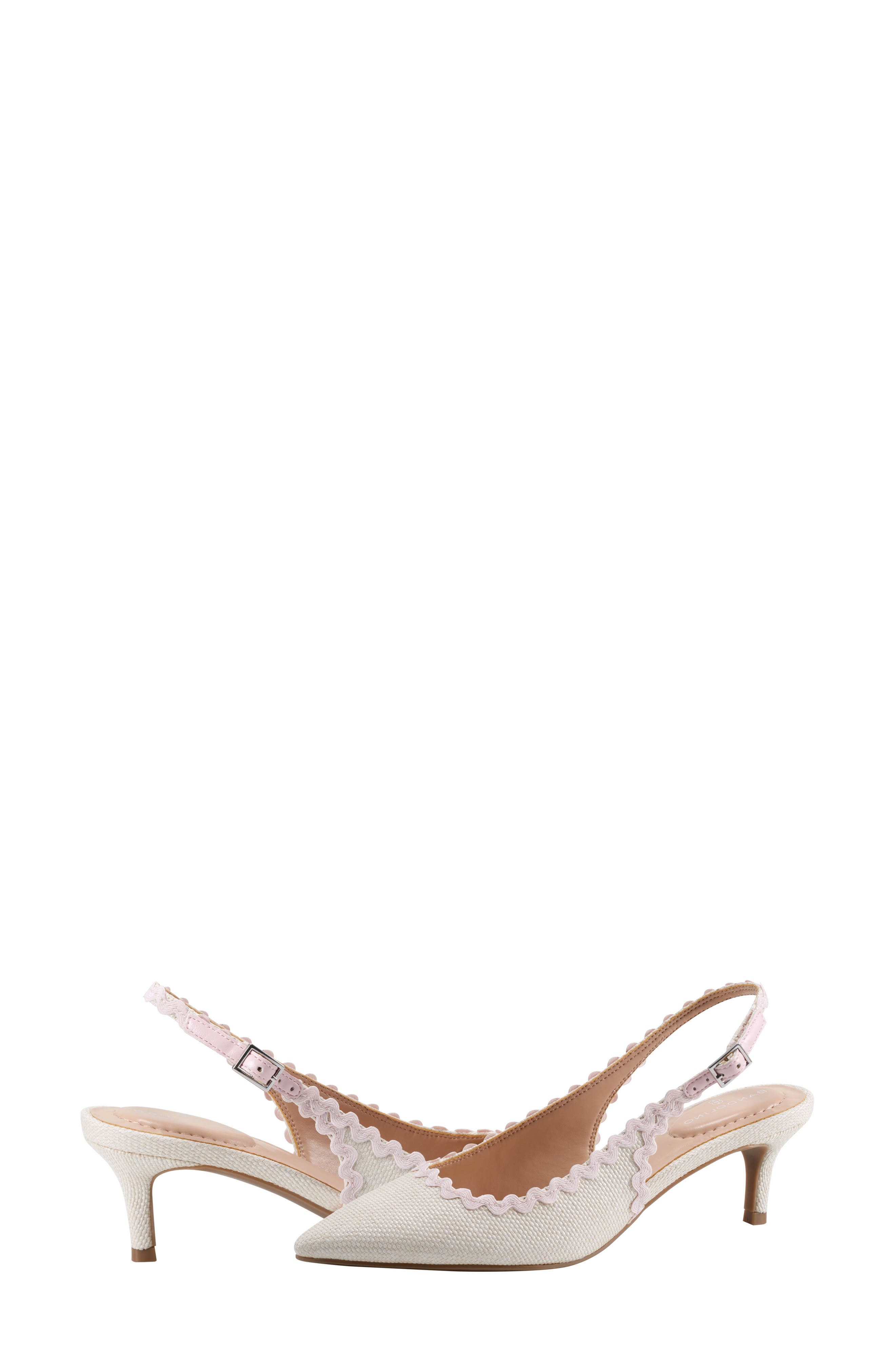 Bandolino Alba Slingback, Alternate, color, Ivory