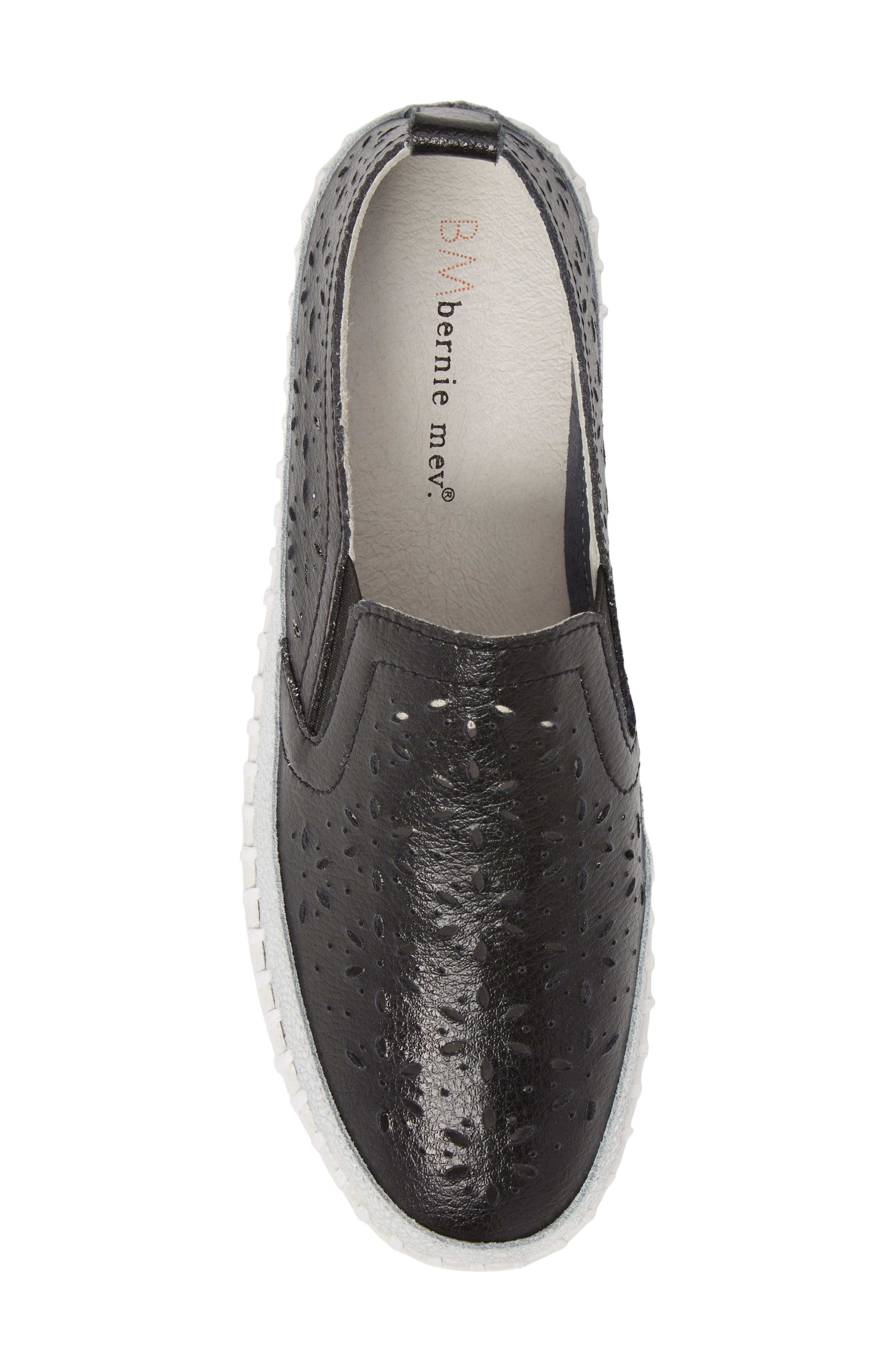 bernie mev. Perforated Slip-On Sneaker, Alternate, color, 