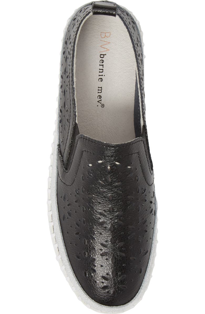 bernie mev. Perforated Slip-On Sneaker, Alternate, color,