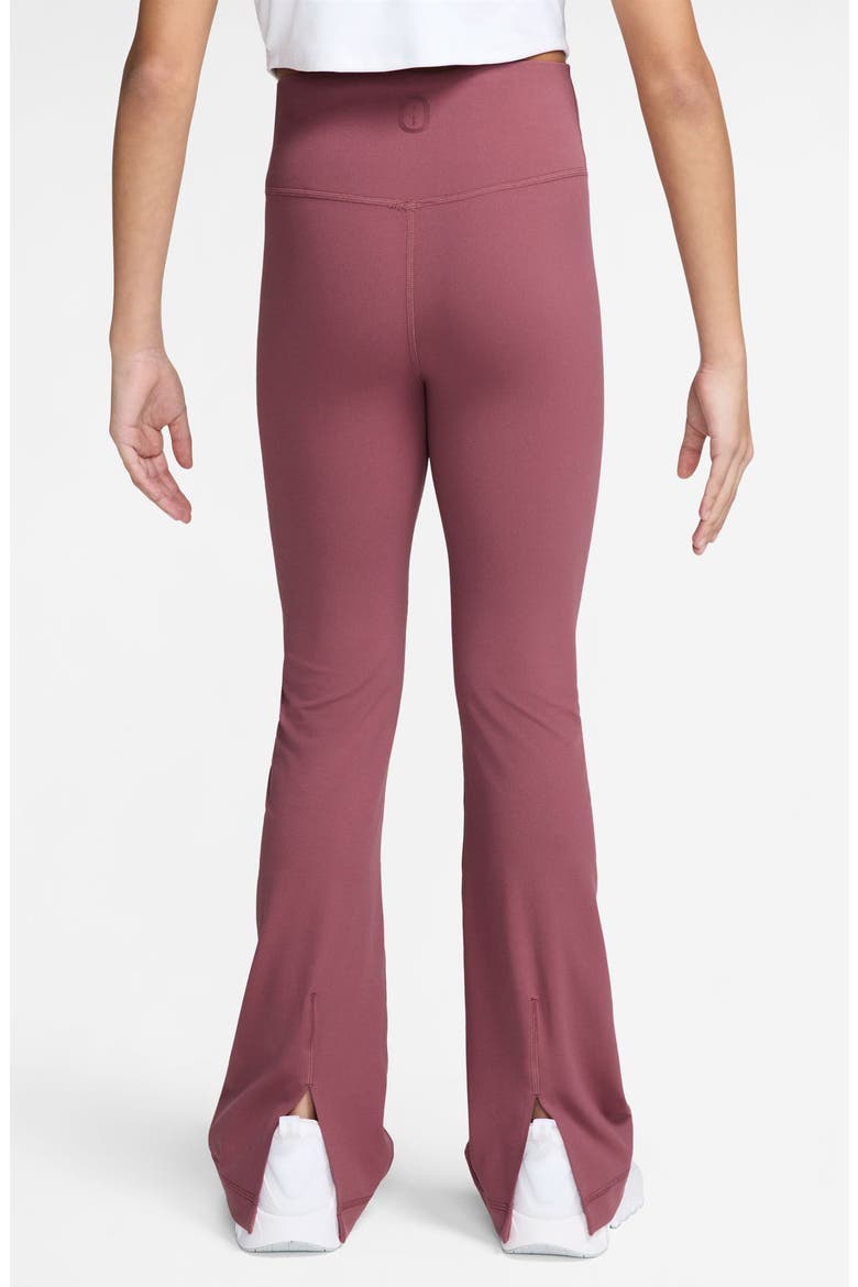 Kids' Maven High Waist Flare Leggings, Alternate, color, 654 PINK SMOKE/PINK SMOKE