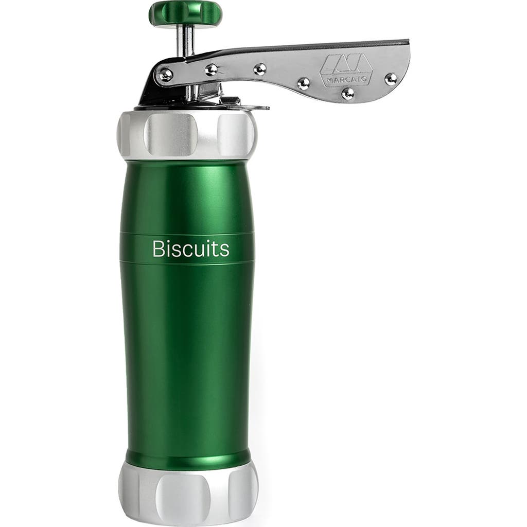 Marcato Design Series Biscuit Maker Press, Includes 20 Cookie Disc Shapes