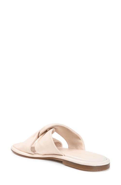 Journee Signature Kanndice Crisscross Slide Sandal In Beige
