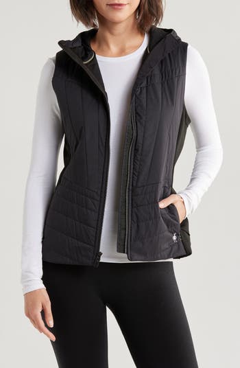 Smartwool Smartloft Hoodie Vest In outlet Black Medium