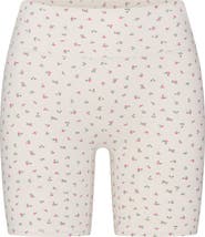 NikeSKIMS Matte Floral High Waist Shorts