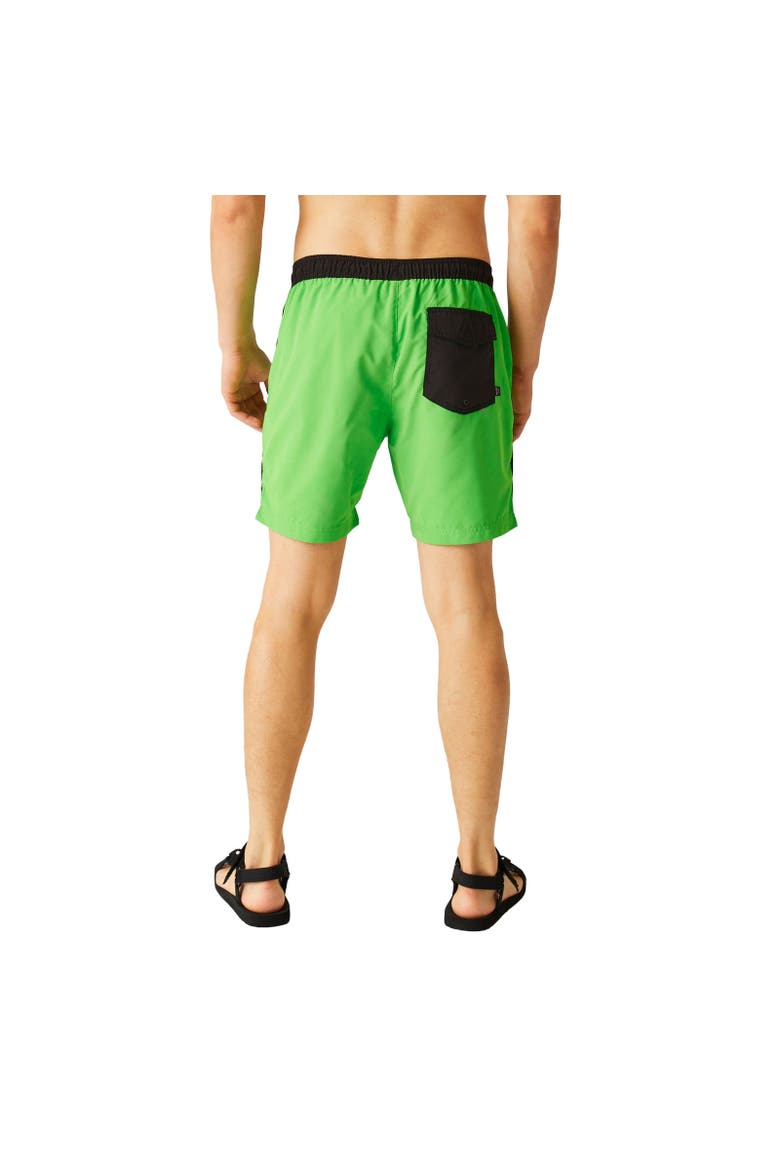 Bentham Swim Shorts, Alternate, color, Fairway Green and Black