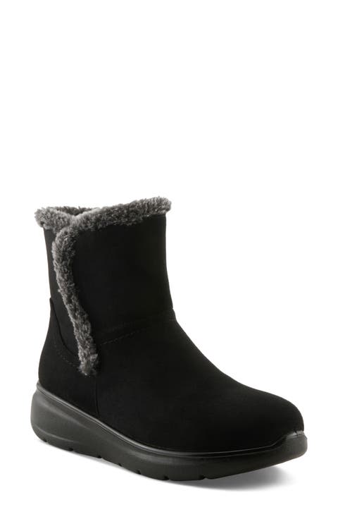Daeloriah Water Resistant Faux Fur Bootie