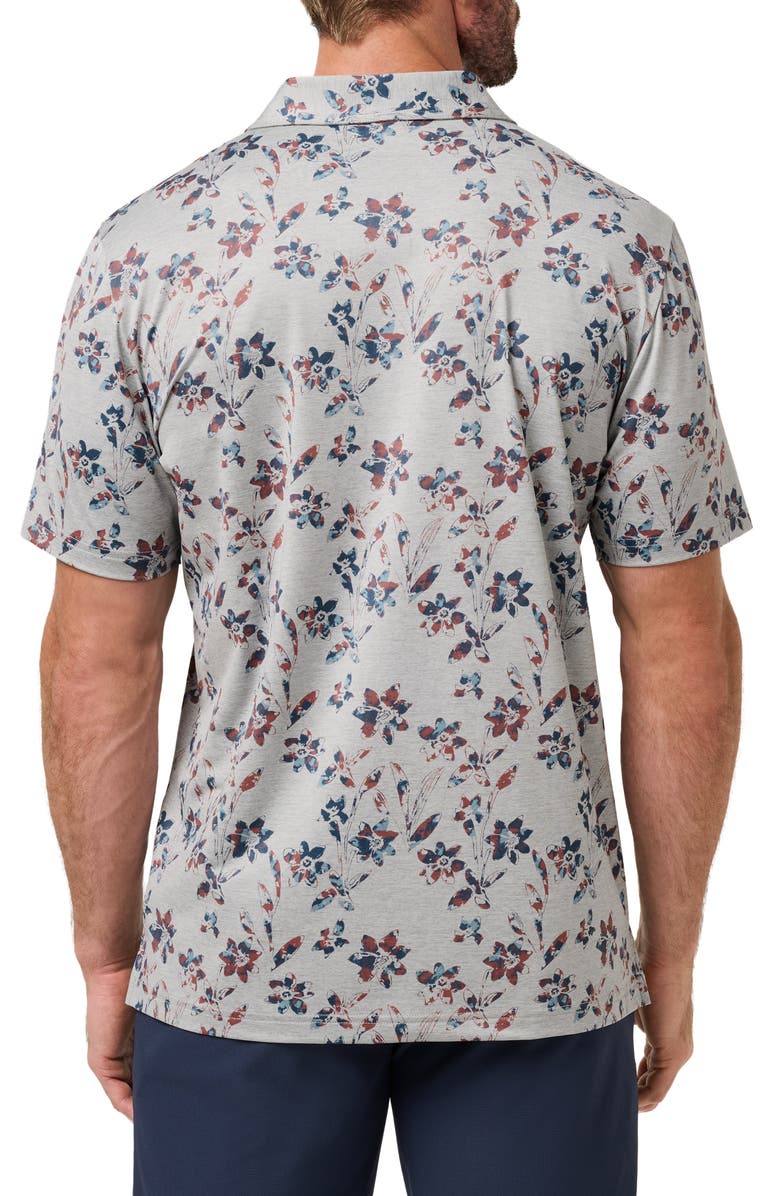 TravisMathew Unlimited Access Polo, Alternate, color, Heather Light Grey