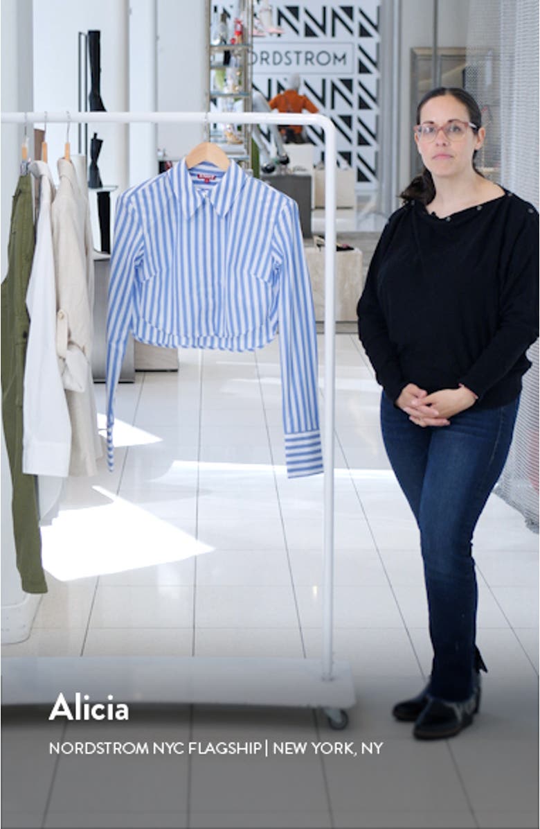 Seneca Cotton Poplin Button-Up Shirt, sales video thumbnail