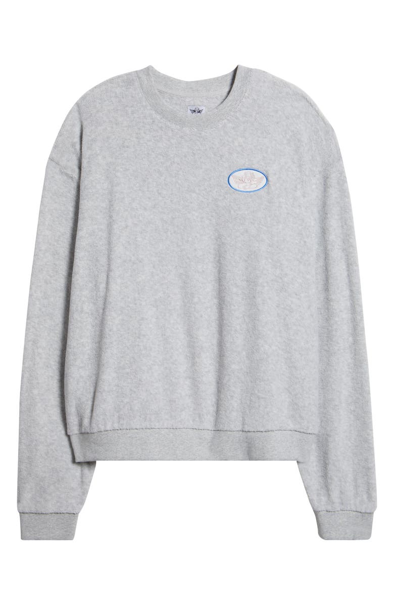 BOYS LIE Charmer Kara Crewneck Sweatshirt, Alternate, color, Grey