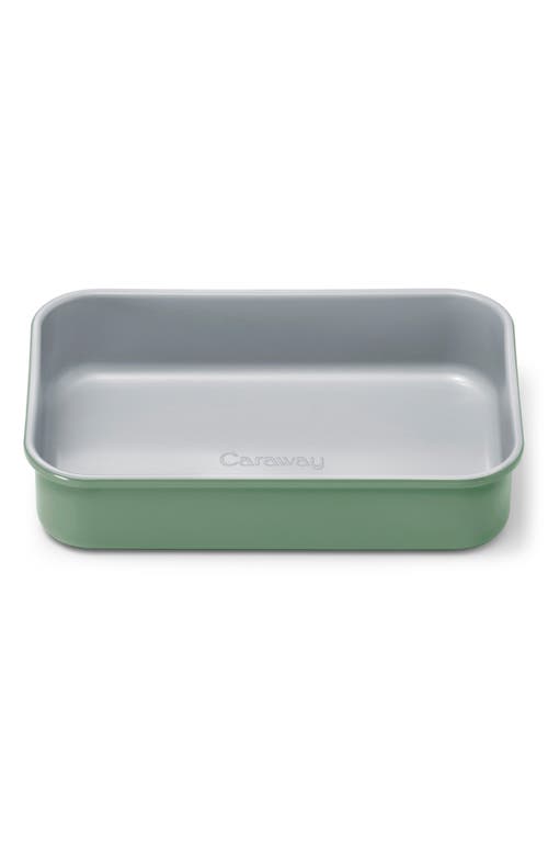 Caraway Mini Rectangle Pan In Green