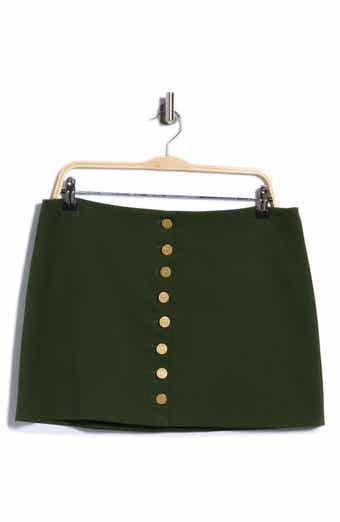 Rubi Button Front Miniskirt