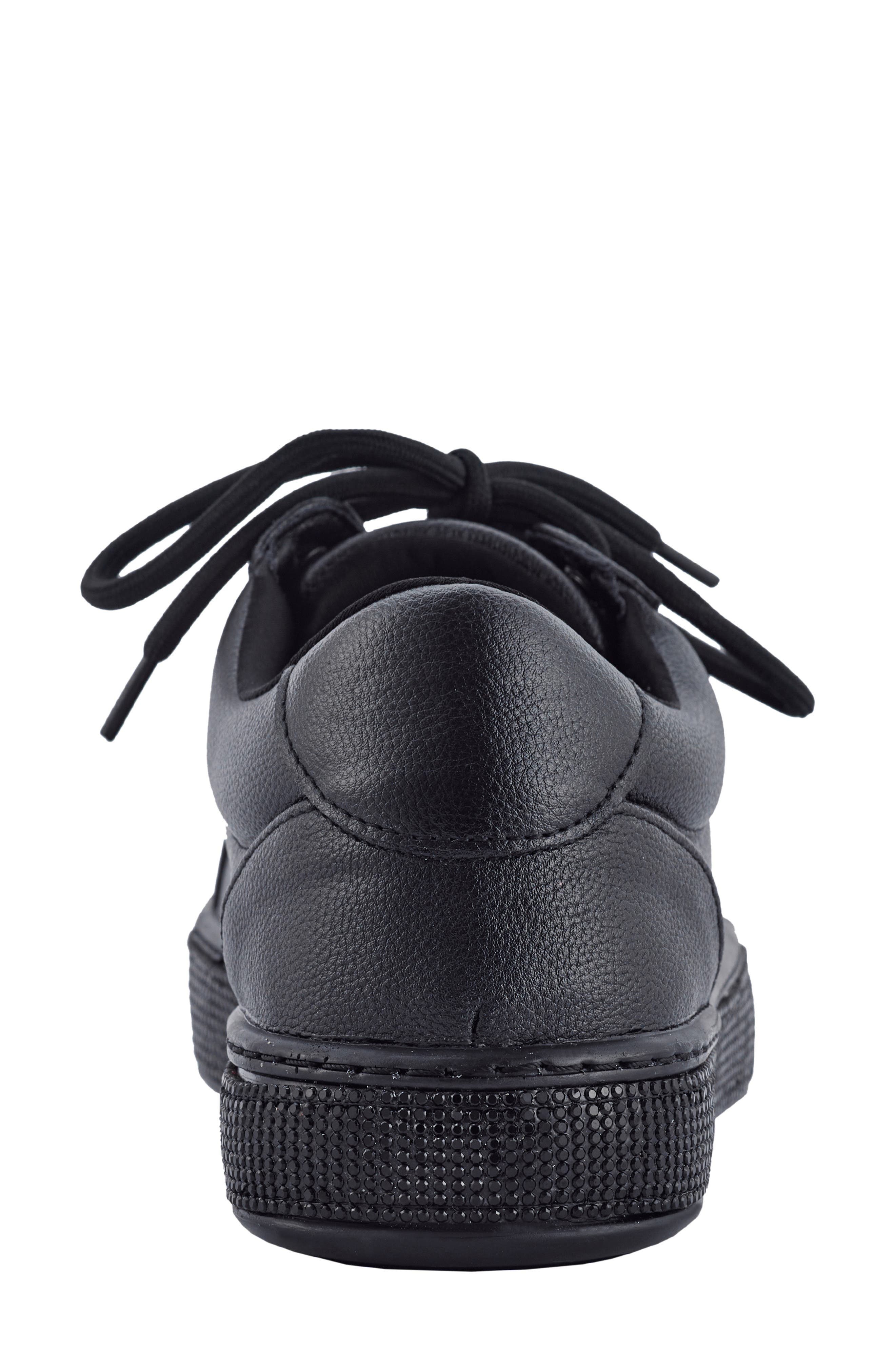 LADY COUTURE Legend Rhinestone Sneaker, Alternate, color, Black