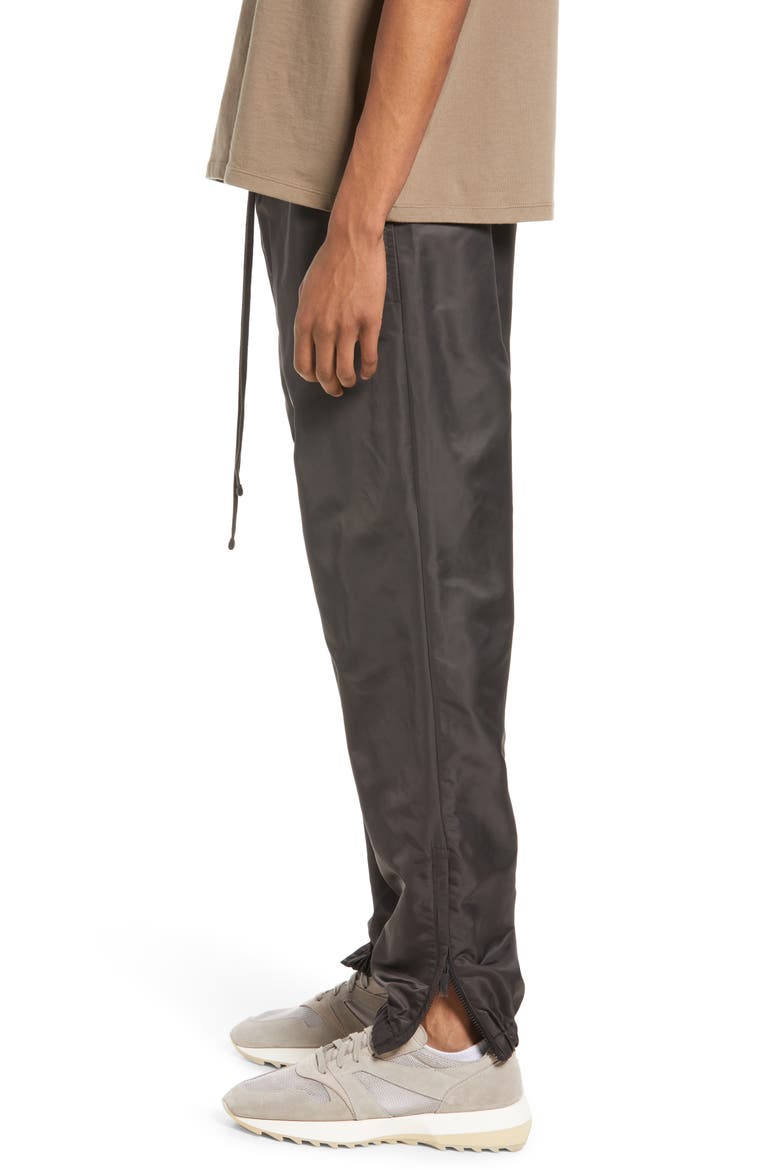 Taslan Track Pants, Alternate, color, IRON