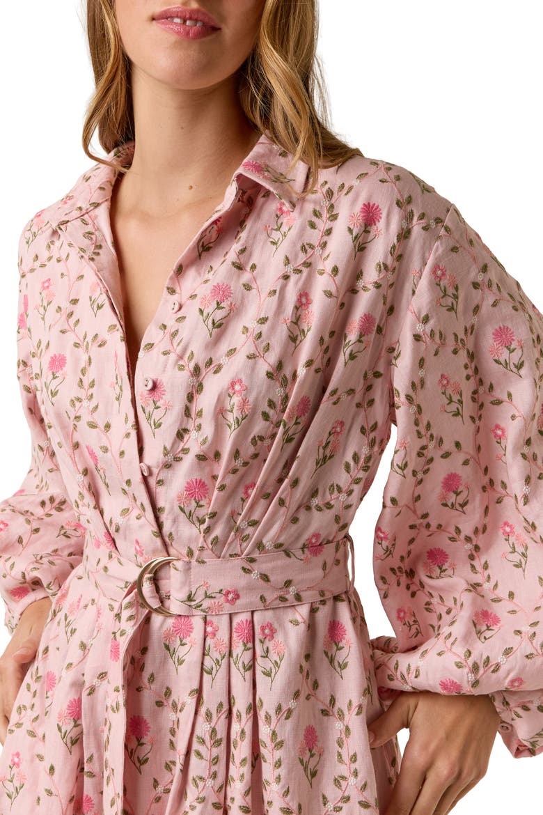 Mia Shirt Dress, Alternate, color, Luxembourg Tile