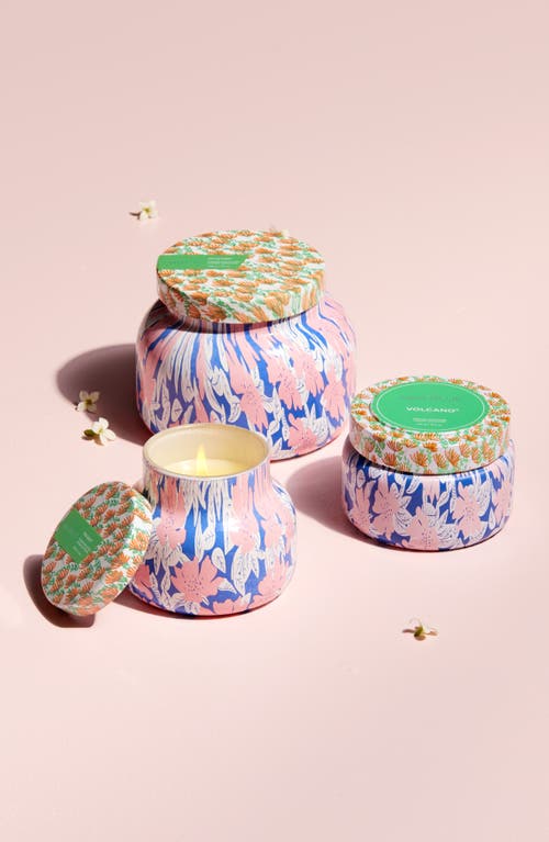 CAPRI BLUE CAPRI BLUE PATTERN PLAY TRAVEL TIN CANDLE