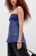 BDG Urban Outfitters Brittney Stripe Strapless Top