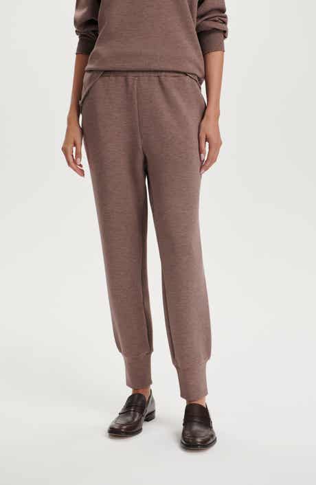 Brushed Rib Slim Cuff 25-Inch Pants