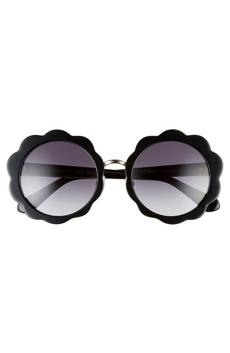 Kate Spade New York karries 52mm round sunglasses, Alternate, color,