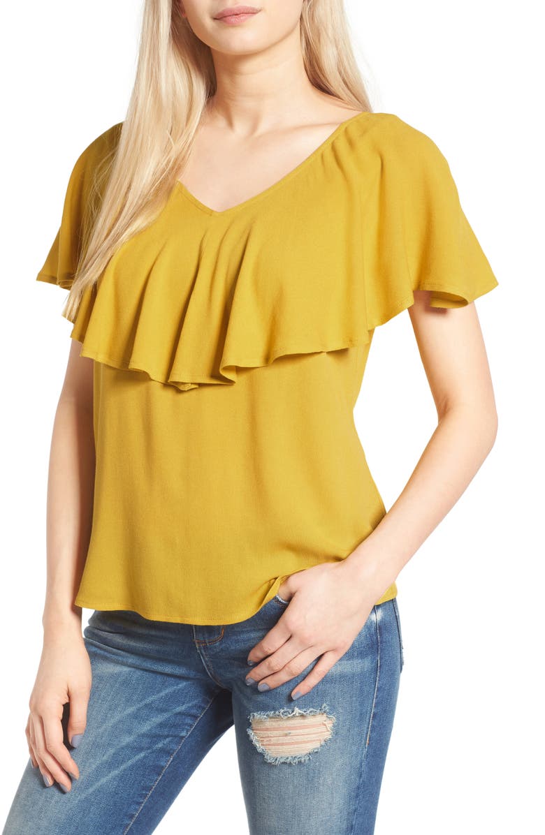BP. Ruffle Top, Main, color, 