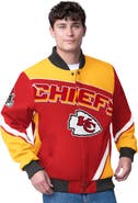 G-III Extreme Men's G-III Extreme Red Kansas City Chiefs Maximum Racing Full-Snap Jacket