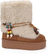 Seven7 Owen Tassel Foldover Faux Suede Boot