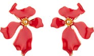 EYE CANDY LOS ANGELES Olivia Enamel Flower Earrings