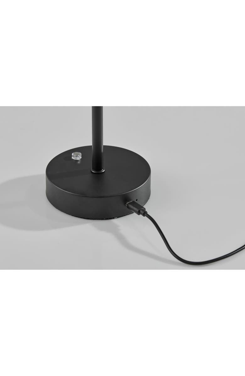 ADESSO LIGHTING Tommy Cordless LED Lamp, Alternate, color, Black