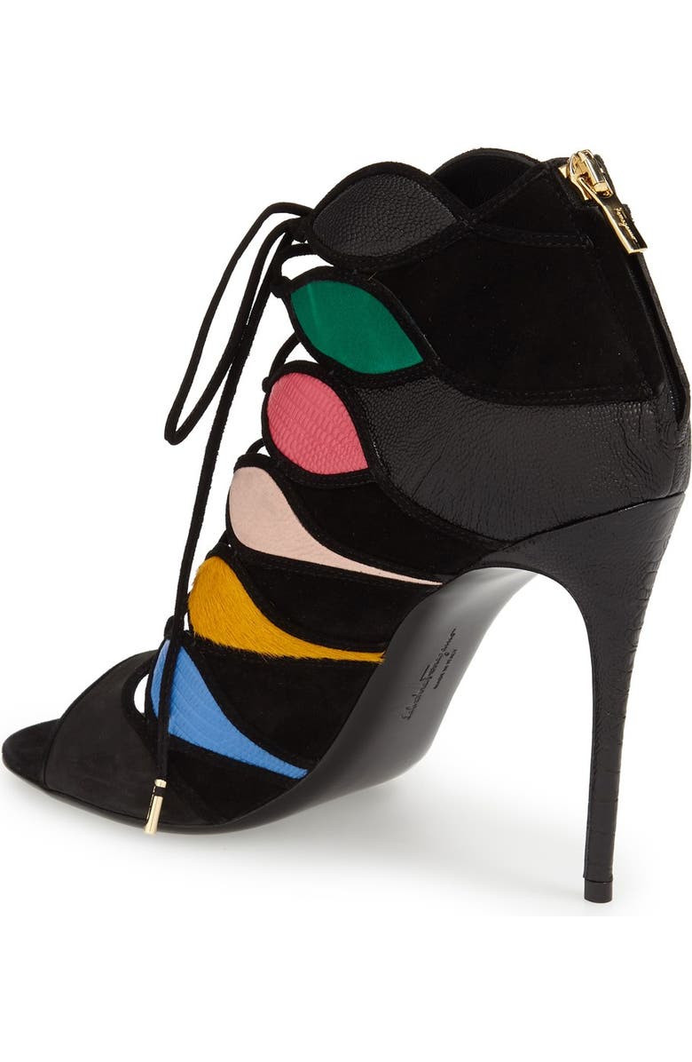 FERRAGAMO Salvatore Ferragamo 'Felicity' Cage Sandal, Alternate, color,